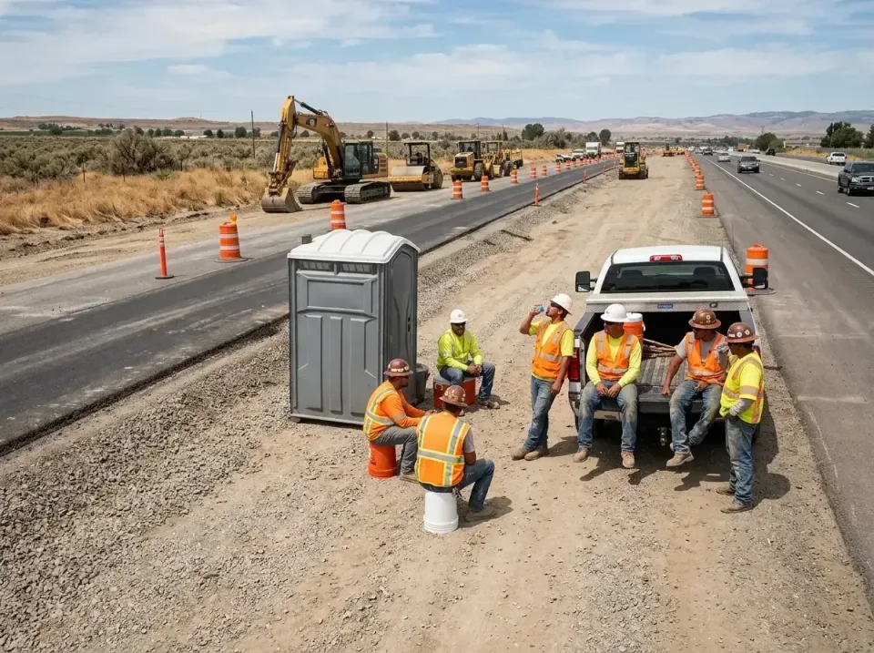 highway-road-construction-crew-007 — frequently asked questions, Porta Potty and Restroom Rentals in Hopelawn, NJ